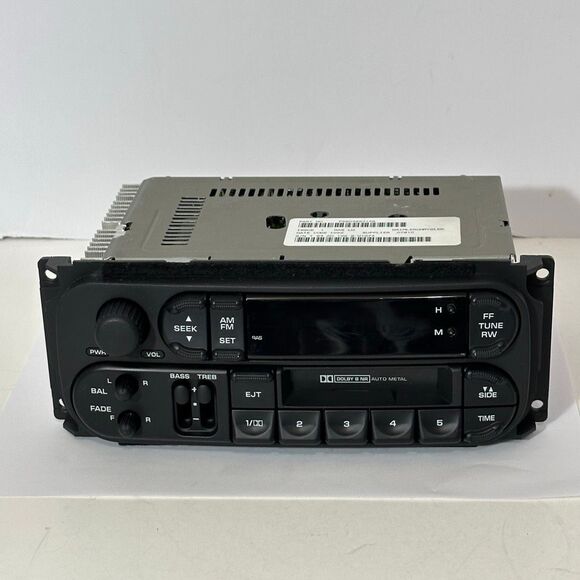 OEM AM/FM Cassette Player Car Radio - Picture 2 of 11